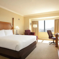 Отель Hilton San Francisco Union Square 4* Стандартный номер с двуспальной кроватью фото 10