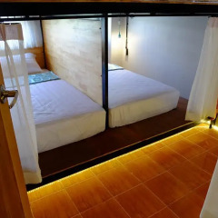Sleep Owl Hostel Кровать в общем номере с двухъярусной кроватью фото 11