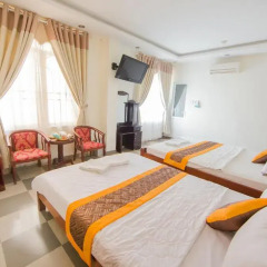 Ngoc Huong Hotel 2* Стандартный номер с 2 отдельными кроватями фото 3