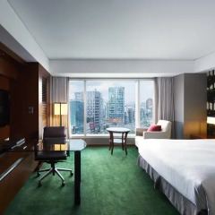Отель InterContinental Seoul COEX 5* Улучшенный номер с разными типами кроватей фото 2