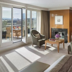 Отель Mandarin Oriental, Geneva Швейцария, Женева - отзывы, цены и фото номеров - забронировать отель Mandarin Oriental, Geneva онлайн балкон