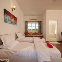 Отель Amra Palace 4* Улучшенный номер с различными типами кроватей фото 2