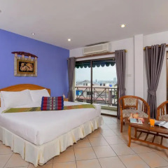 Отель Seven Oak Inn 2* Улучшенный номер с различными типами кроватей фото 7