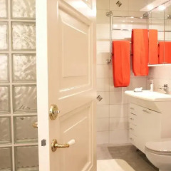 Апартаменты Kotihotelli Apartments Helsinki ванная