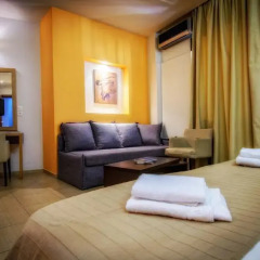 Iraklion Hotel 3* Стандартный номер с различными типами кроватей фото 6