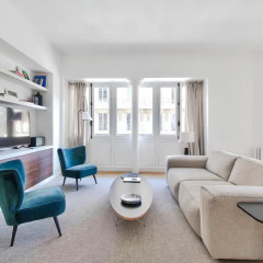 Отель Rue du Louvre - Luxury apartment Франция, Париж - отзывы, цены и фото номеров - забронировать отель Rue du Louvre - Luxury apartment онлайн комната для гостей фото 4