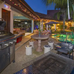 Отель Relaxing Palm Pool Villa 3* Вилла Делюкс с различными типами кроватей фото 37