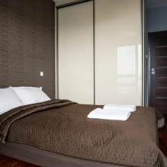 Отель Platinum Towers Central Apartments Польша, Варшава - отзывы, цены и фото номеров - забронировать отель Platinum Towers Central Apartments онлайн комната для гостей фото 3