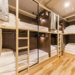 EAST57 ASAKUSABASHI - Hostel Кровать в общем номере с двухъярусной кроватью фото 3