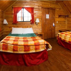 Отель Villa Mexicana Creel Mountain Lodge 3* Бунгало Делюкс с различными типами кроватей фото 5