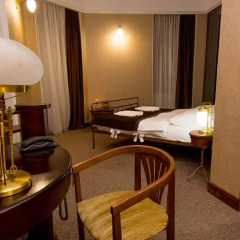 Отель Boutique Villa Mtiebi 4* Стандартный семейный номер с разными типами кроватей фото 6