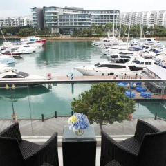 Отель ONE°15 Marina Club Singapore 4* Стандартный номер с двуспальной кроватью фото 8
