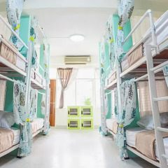 Kamin Bird Hostel Кровать в общем номере с двухъярусной кроватью фото 5