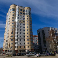 Гостиница April on Karla Marksa Апартаменты с различными типами кроватей фото 7