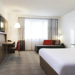Отель Novotel Brussels City Centre 4* Улучшенный номер с разными типами кроватей фото 6
