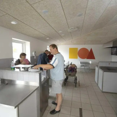 Отель Skovlund Camping & Cottages Боркоп в номере