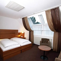 Отель Pension am Kurpark 3* Стандартный номер фото 13
