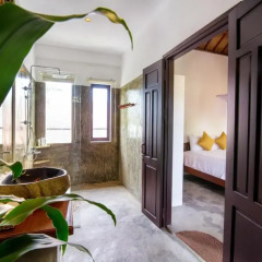 Отель Blue Beach Village Homestay 2* Стандартный номер с различными типами кроватей фото 16
