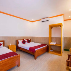 Отель Hanh Ngoc Bungalow 2* Стандартный номер с 2 отдельными кроватями фото 3