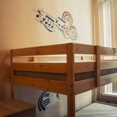 Hostel Kak Doma Кровать в общем номере с двухъярусной кроватью фото 3