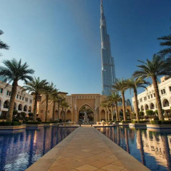 Апартаменты Downtown Al Bahar Apartments бассейн
