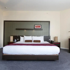 Отель Hilton London Canary Wharf 4* Стандартный номер с двуспальной кроватью фото 4