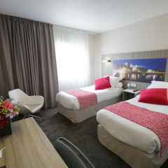 Отель Best Western Saphir Lyon 4* Стандартный номер с различными типами кроватей фото 5