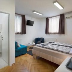 Hostel Bureau Номер Делюкс с различными типами кроватей фото 11