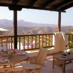 Отель Crete Family Villas Вилла с различными типами кроватей фото 15