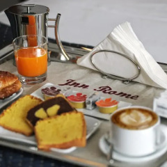 Отель Inn Rome Rooms & Suites питание фото 3