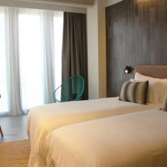 Отель Ohla Eixample 5* Улучшенный номер с различными типами кроватей фото 4
