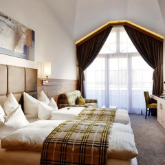 Hotel Garni Melanie 4* Стандартный номер с различными типами кроватей фото 2