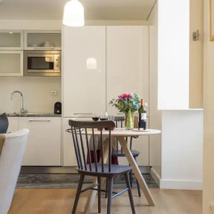 Апартаменты Lisbon Serviced Apartments Baixa Castelo Студия с различными типами кроватей фото 15