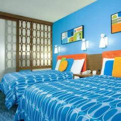 Отель Universals Cabana Bay Beach Resort 3* Люкс с различными типами кроватей