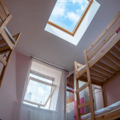 Angel Court Yard Hostel Кровать в общем номере с двухъярусной кроватью фото 26