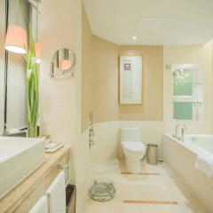 Отель Pan Pacific Xiamen Китай, Сямынь - отзывы, цены и фото номеров - забронировать отель Pan Pacific Xiamen онлайн ванная