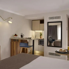 Отель Citadines Barbican London Студия с двуспальной кроватью фото 2