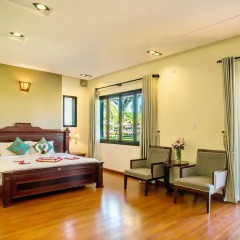Отель Agribank Hoi An Beach Resort 3* Вилла с различными типами кроватей фото 11