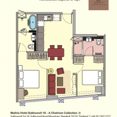 Отель Maitria Sukhumvit 18 Bangkok – A Chatrium Collection 4* Студия