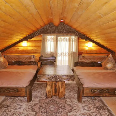 Гостиница Medvezhya Berloga комната для гостей фото 2