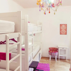 Lisbon Chillout Hostel Кровать в женском общем номере фото 6