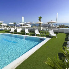 Hotel Mediterraneo Риччоне бассейн фото 2
