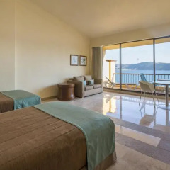 Отель Camino Real Acapulco Diamante 4* Номер Делюкс с различными типами кроватей фото 5