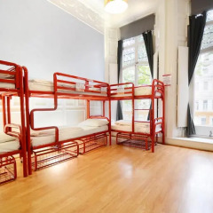 Astor Hyde Park Hostel Кровать в общем номере с двухъярусной кроватью фото 9
