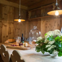 Отель Chalet Hafling Leckplått Авеленго в номере