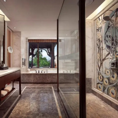 Отель Wanda Vista Resort Xishuangbanna ванная фото 2