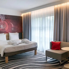 Отель Novotel Muenchen City Германия, Мюнхен - 11 отзывов об отеле, цены и фото номеров - забронировать отель Novotel Muenchen City онлайн комната для гостей фото 14