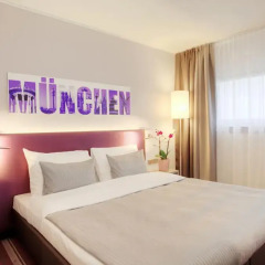 Rilano 24/7 Hotel München 3* Номер Комфорт разные типы кроватей фото 5