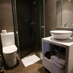 Отель Arber Hotel Албания, Тирана - отзывы, цены и фото номеров - забронировать отель Arber Hotel онлайн ванная фото 2