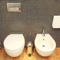 Отель LoftAbroad Studios ванная фото 2